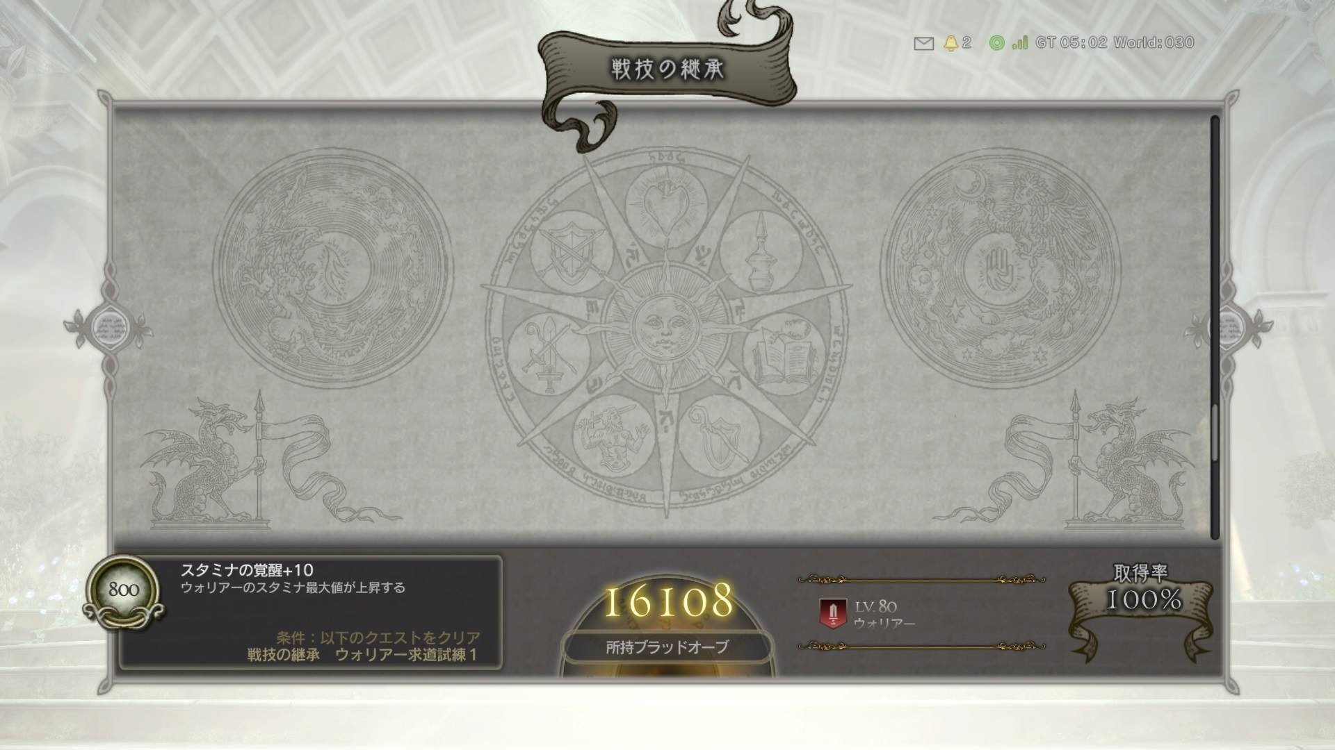 戦技の継承